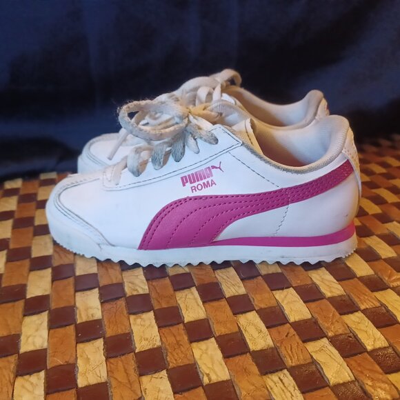 Puma Sneakers White, Pink Size 11C - Picture 1 of 8
